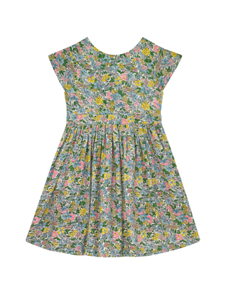 아이다 드레스 베일 플로럴 