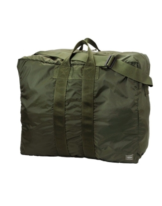 FLEX 2WAY DUFFLE BAG (L) - SAGE GREEN