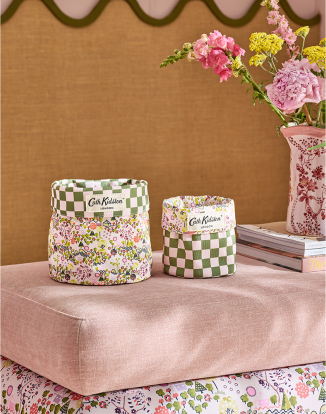 리버서블 스토리지 백 2개 세트 - 타이니 타운