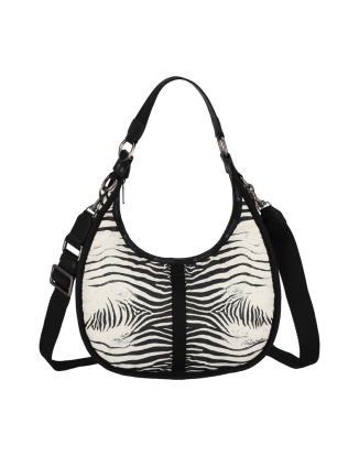 미니 지브라 볼로냐 미디움 숄더백