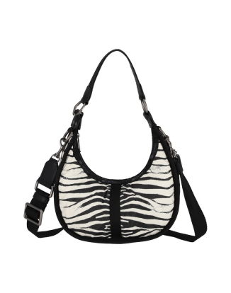 미니 지브라 볼로냐 스몰 숄더백