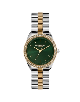 비주얼드 그린 투톤 브레이슬릿