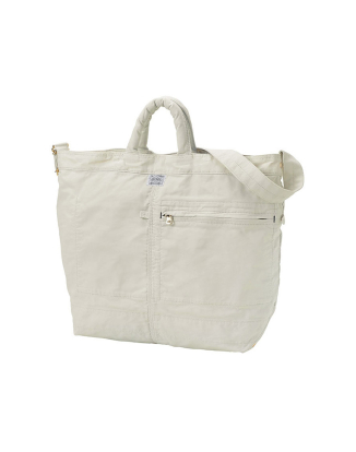 MILE 2WAY TOTE BAG(L)-WHITE