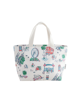 런치 토트백- 러블리 런던