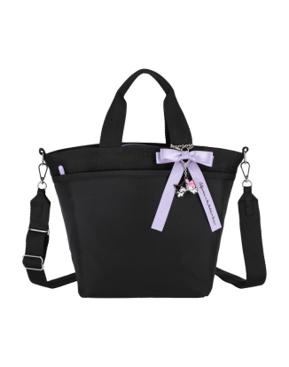 마이멜로디 쿠로미 보우 버켓 토트백
