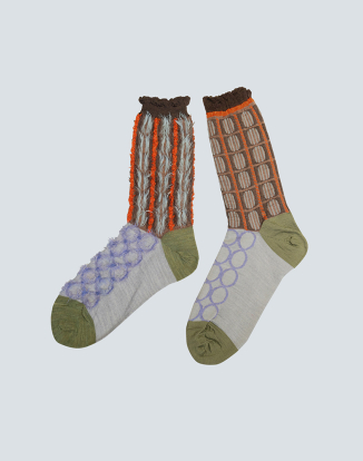 밤비 도트 삭스 - 삭스블루