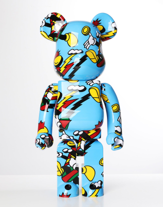 1000% BEARBRICK GRAFFLEX
