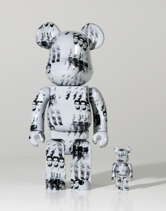 400%+100%BEARBRICK  ANDY WARHOL `S ELVIS PRESLEY