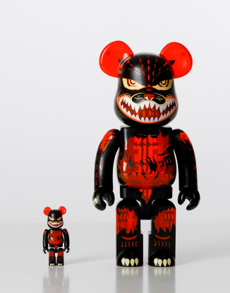 400%+100% BEARBRICK Godzilla from Godzilla vs Destoroyah