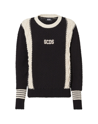 GCDS 브레이드 스웨터