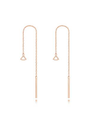 Petit Dia. 쁘띠 다이아몬드 그레이스 드롭 귀걸이