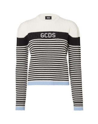 GCDS 스트라이프 스웨터