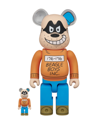 400%+100% BEARBRICK Beagle Boy