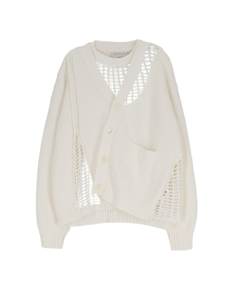 점퍼 위드 가디건 패널