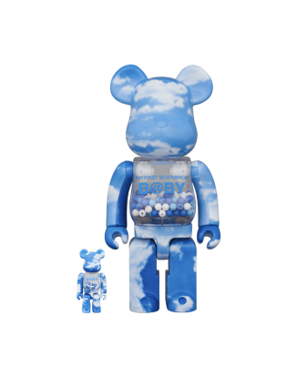 400%+100% MY FIRST BEARBRICK BABY BLUE SKY Ver.