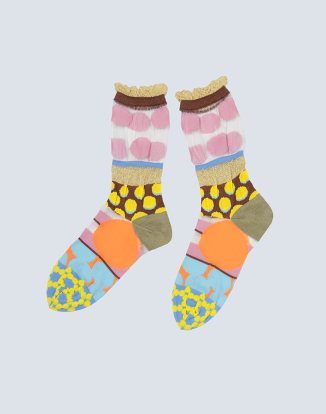 도트 카니발 삭스 - 핑크