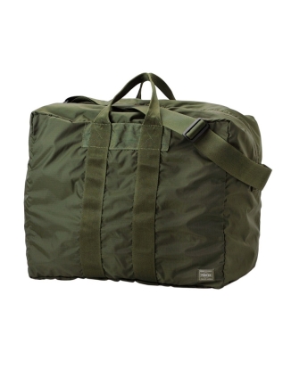 FLEX 2WAY DUFFLE BAG (S) KHAKI