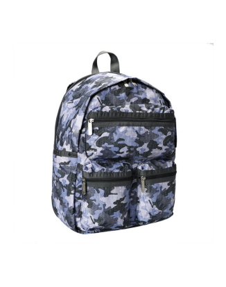 카모 캔버스 인디고 리버 백팩