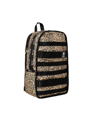 레오파드 레인 스케이트 백팩