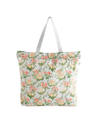라지 폴더웨이 토트 - 잉글리시 로즈