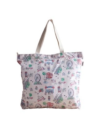 라지 폴더웨이 토트 - 러블리 런던