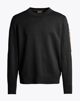 남성 스웨터 브로우-Black (24SMPMKNRK01PJ0541)