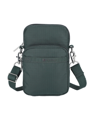 미드나잇 그린 미니 폰 크로스백