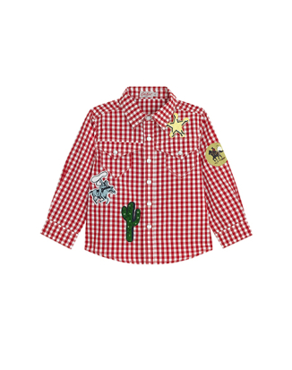  키즈 긴팔 셔츠 카우보이