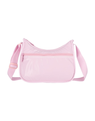 아이스핑크 샤인 클래식 호보백