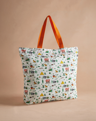 라지 폴더웨이 토트 - 미피 로데오