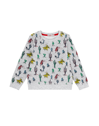 키즈 맨투맨 카우보이 