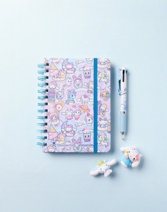 tokidoki x CINNAMOROLL SWEET TREATS SPIRAL NOTEBOOK