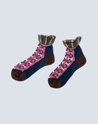 캔디 & 마이 글래스 타임 삭스 - 네이비