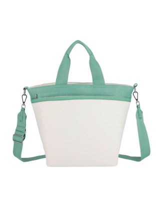 멜란지 / 세이지 그린 버켓 토트백