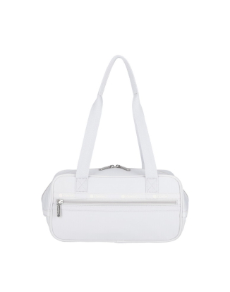 펄 그레이 E/W 핸드백