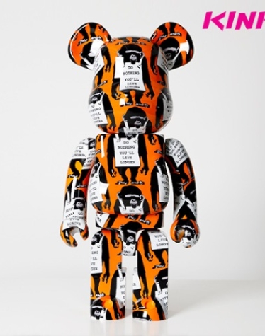 1000% BEARBRICK MONKEY SIGN