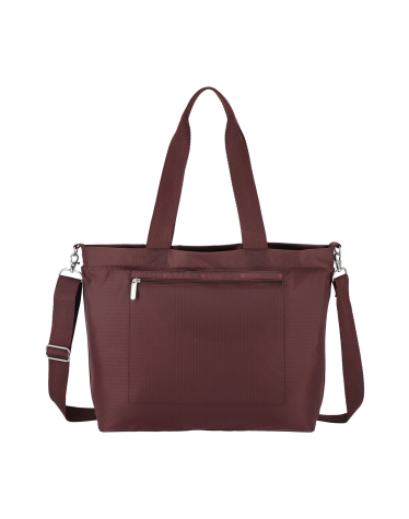 딥 체리 캐리올 집 토트백