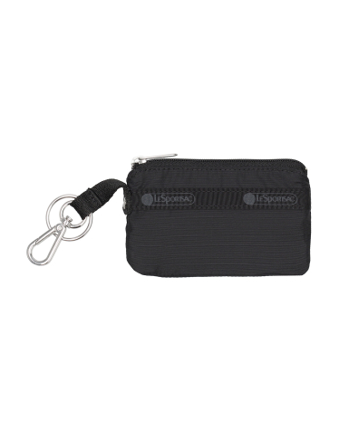 리사이클드 블랙 집 카드 홀더