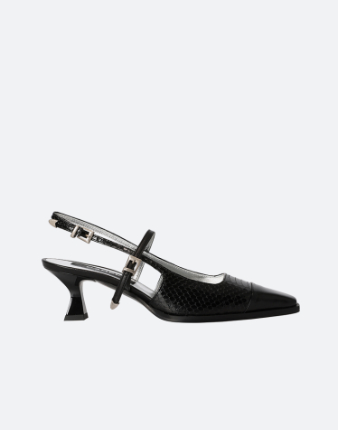 세실 블랙 슬링백