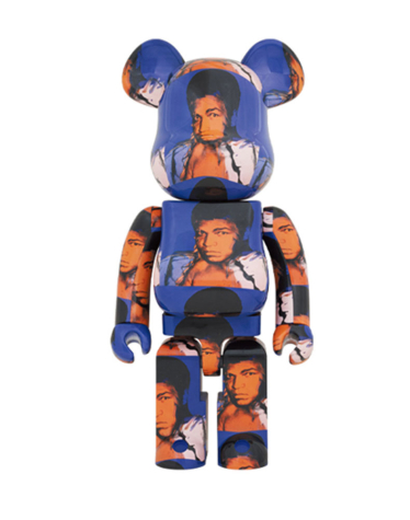 1000%BEARBRICK ANDY WARHOL`S MUHAMMAD ALI