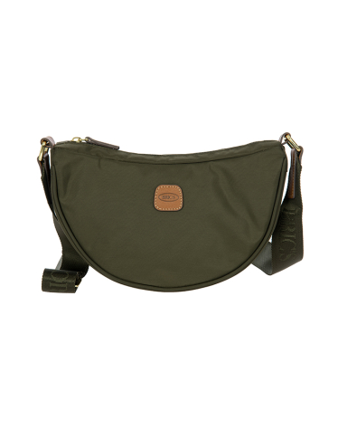 엑스백 하프문 미니백 올리브