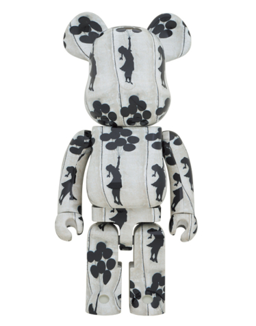 1000％BEARBRICK FLYING BALLOONS GIRL