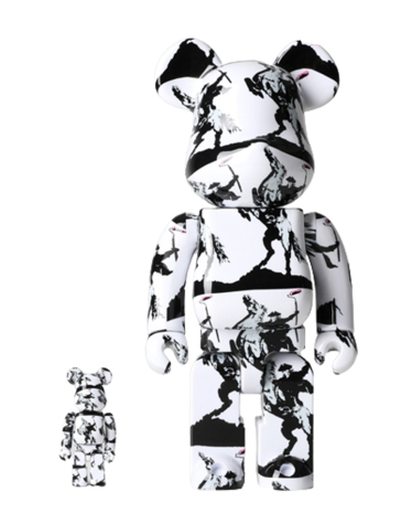 400%+100% BEARBRICK HIGHWAYMAN