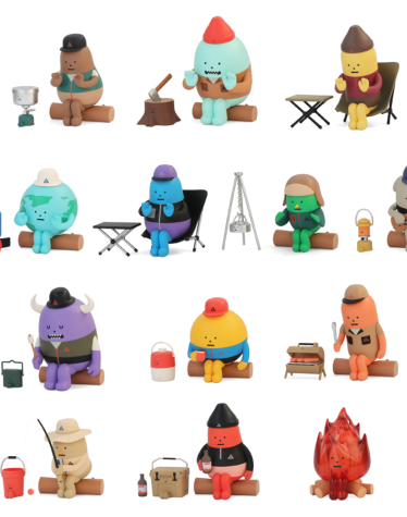 SML MINI FIGURE BLINDBOX CAMPING SERIES