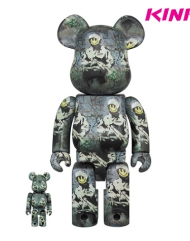 400%+100% BEARBRICK RIOT COP