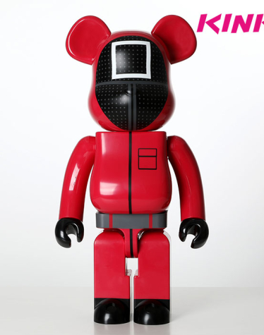 1000%BEARBRICK Squid Game Guard □