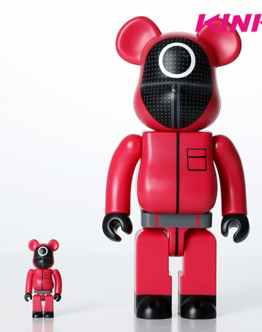 400%+100%BEARBRICK  Squid Game Guard ○