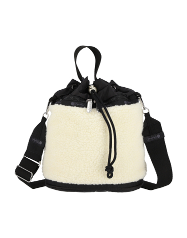 크림 비건 셰르파 미니 백팩