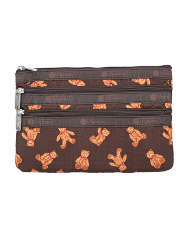 테디베어 원더랜드 쓰리집 코스메틱 파우치