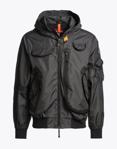 남성 후드 봄버 재킷 고비 스프링-Off-Black (26SMPMJKMA01PJ0600)